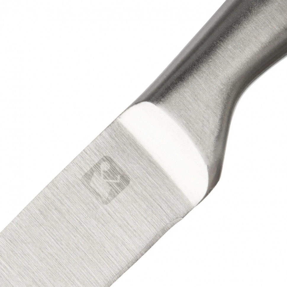 Нож овощной  лез 88 мм  толщ 2 мм  3Cr13  ручка матированная нерж сталь