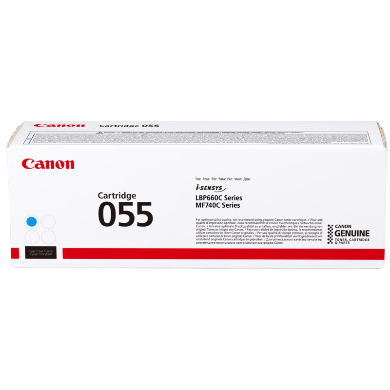 Картридж лазерный Canon 055 C 3015C002 гол. для MF746Cx/LBP664Cx