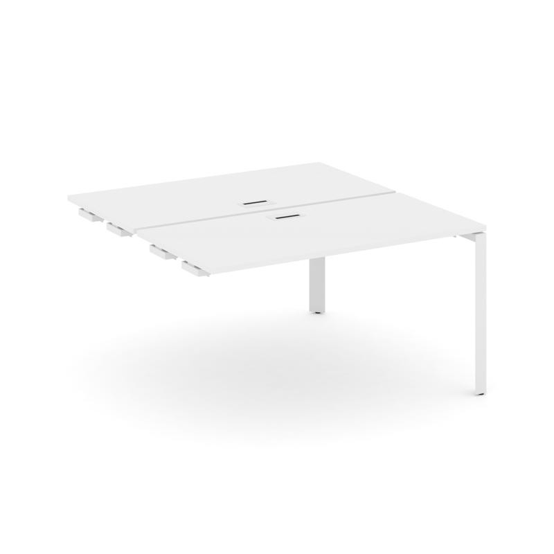 Style Project Стол-приставка к опор. элем. SN-59P.DPRS-004 Белый/Металл Белый/Белый Заглушка 1580*12