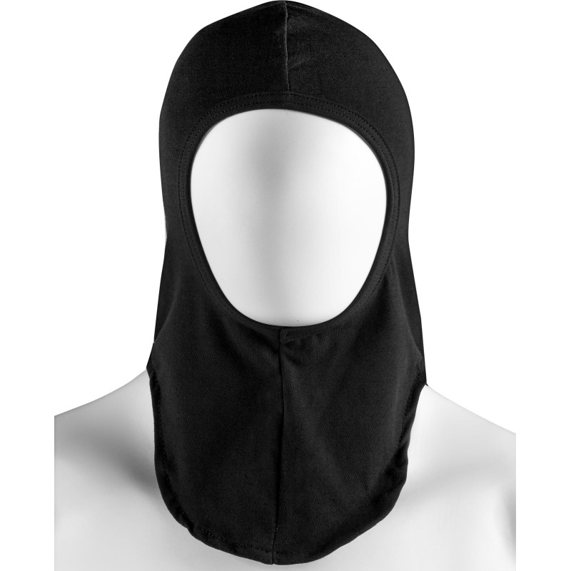 Балаклава -подшлемник трикотаж плотность 120г р-р универсальный цв.черный