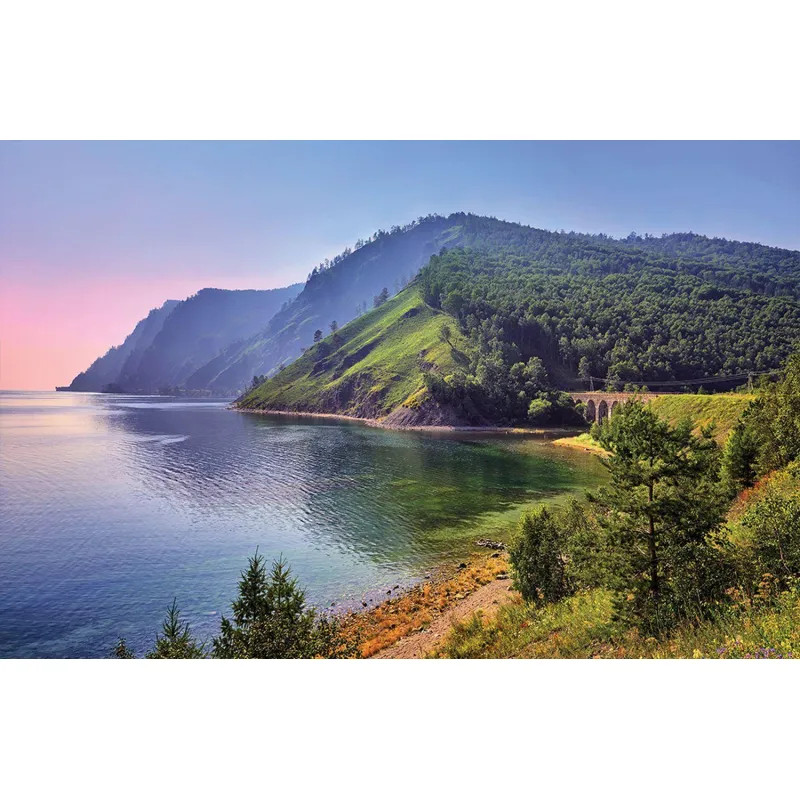 Календарь настенный 4-х блочный 2026 Attache, 305х835, Пейзаж Байкал, 80г