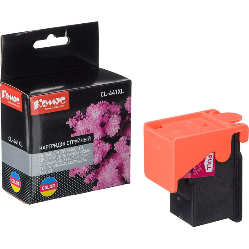 Картридж струйный Комус CL-441XL (5220B001) цв.пов.емк. для PIXMA MG2140/31