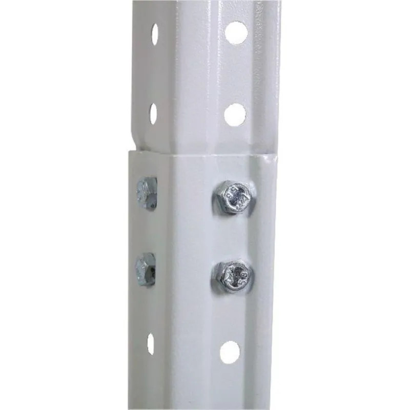 Стеллаж металлический SK6_MZ_СТФЛ 1950х1000х400мм,4 полки,разб.стойка(grey)