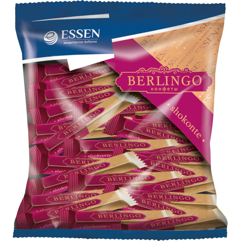 Конфеты шоколадные Берлинго shokonte, 1кг
