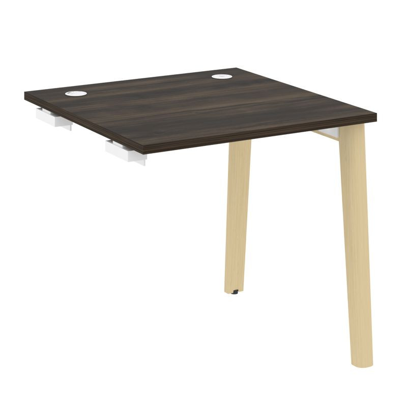 Onix Wood Стол-приставка OW.SPR-0.8 Дуб Мали/Дуб Светлый/Металл Белый 780*800*750 Onix Wood Стол-приставка OW.SPR-0.8 Дуб Мали/Дуб Светлый/Металл Белый 780*800*750