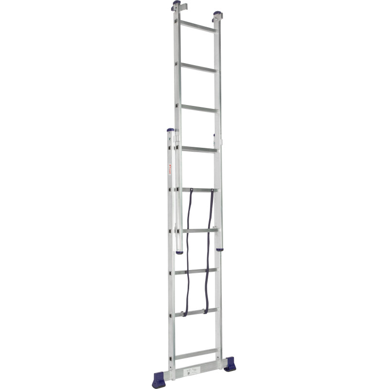 Лестница трехсекционная алюминиевая 3х6 ступеней TOPFORT