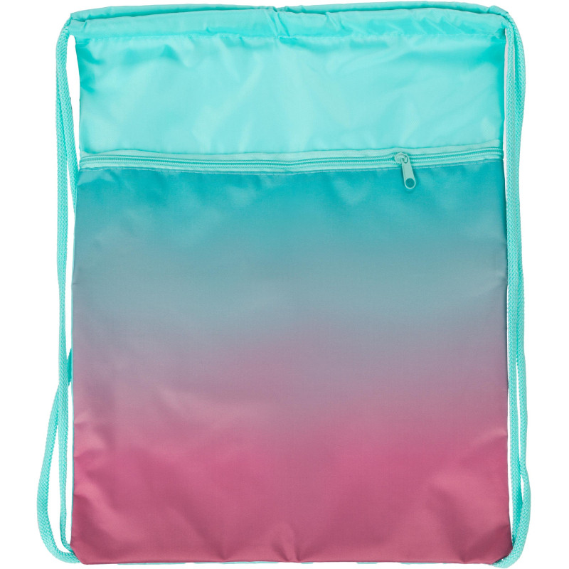 Мешок для обуви  Градиент розовый, 360х470 мм,карман, МО-26-2