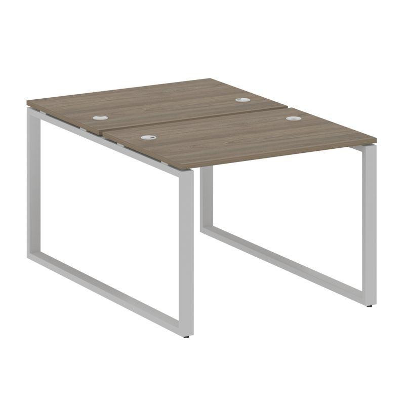 Metal System Рабочая станция на О-образном м/к БО.РАС-СП-2.1 Вяз Благородный/Металл Серый 1000*1475*