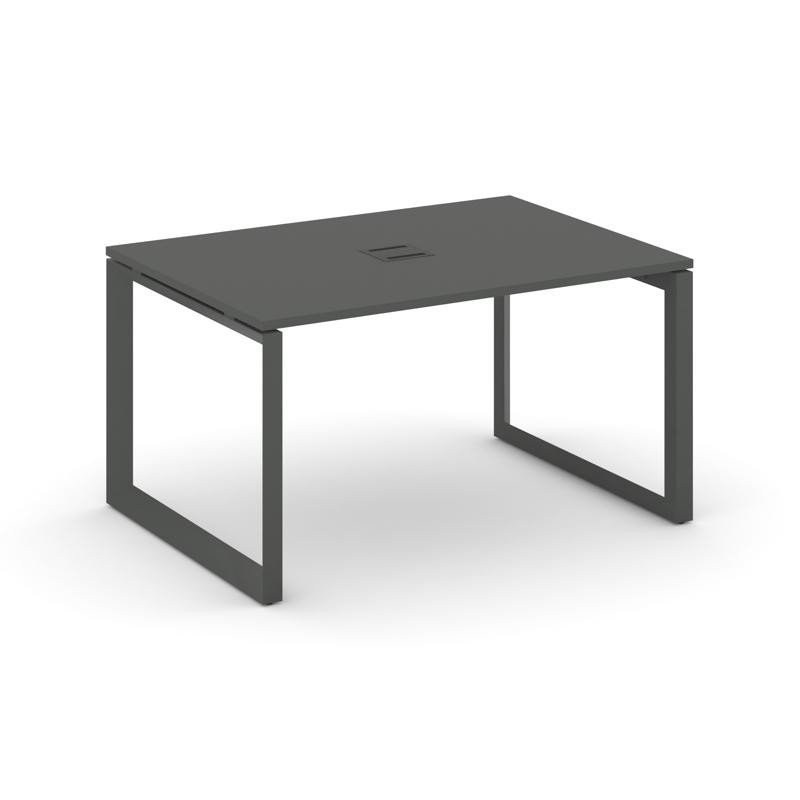 Style Project Стол переговорный SN-59O.SPRG-001 Антрацит/Металл Антрацит 980*980*750