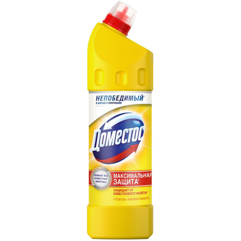 Средство для сантехники ДОМЕСТОС универсальное Лимонная свежесть 1л