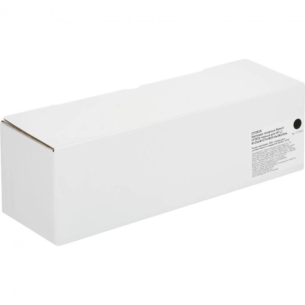 Картридж лазерный Retech CF283X чер. для HP LJ M125a/M127fn/M201dw/M225dw