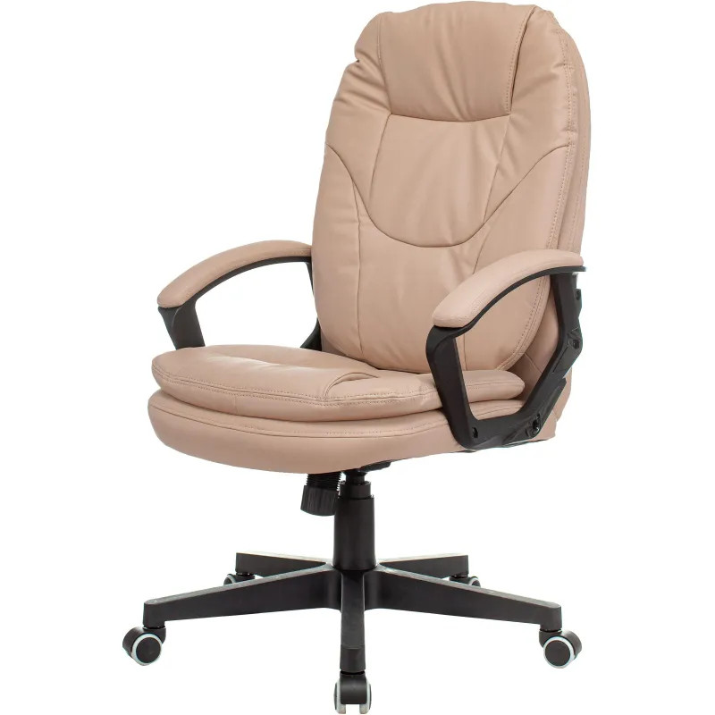 Кресло VB_Бюрократ CH-868N бежевый эко.кожа крестов. пластик