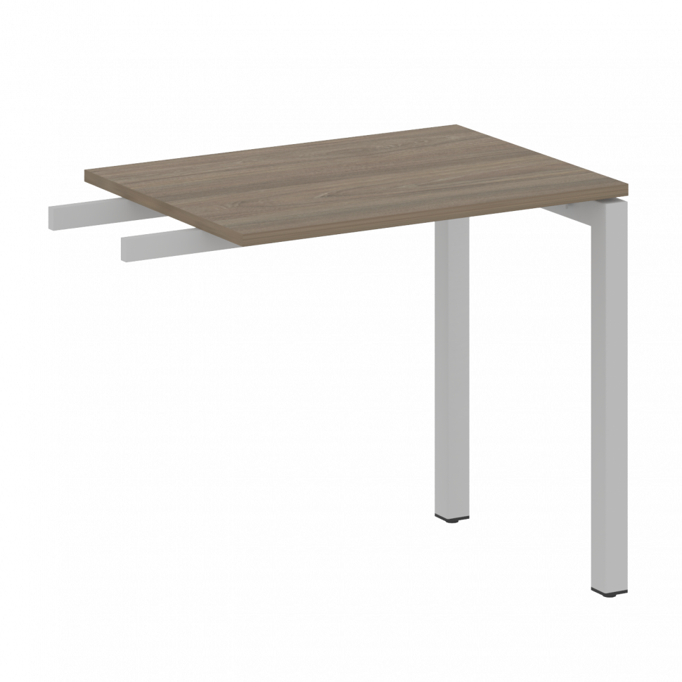 Metal System Quattro Приставной элемент на П-образном м/к 50БП.ПР-2 Вяз Благородный/Металл Серый 800 Metal System Quattro Приставной элемент на П-образном м/к 50БП.ПР-2 Вяз Благородный/Металл Серый 800