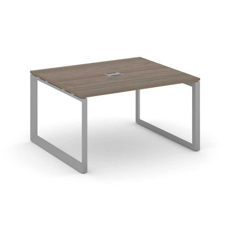 Style Project Стол переговорный SN-59O.SPRG-032 Вяз Благородный/Металл Серый 1180*1180*750