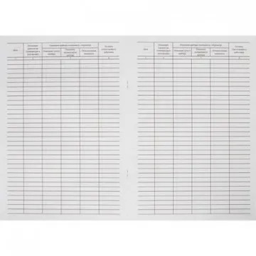 Журнал контроля и учета работы темпер. режима в помещении