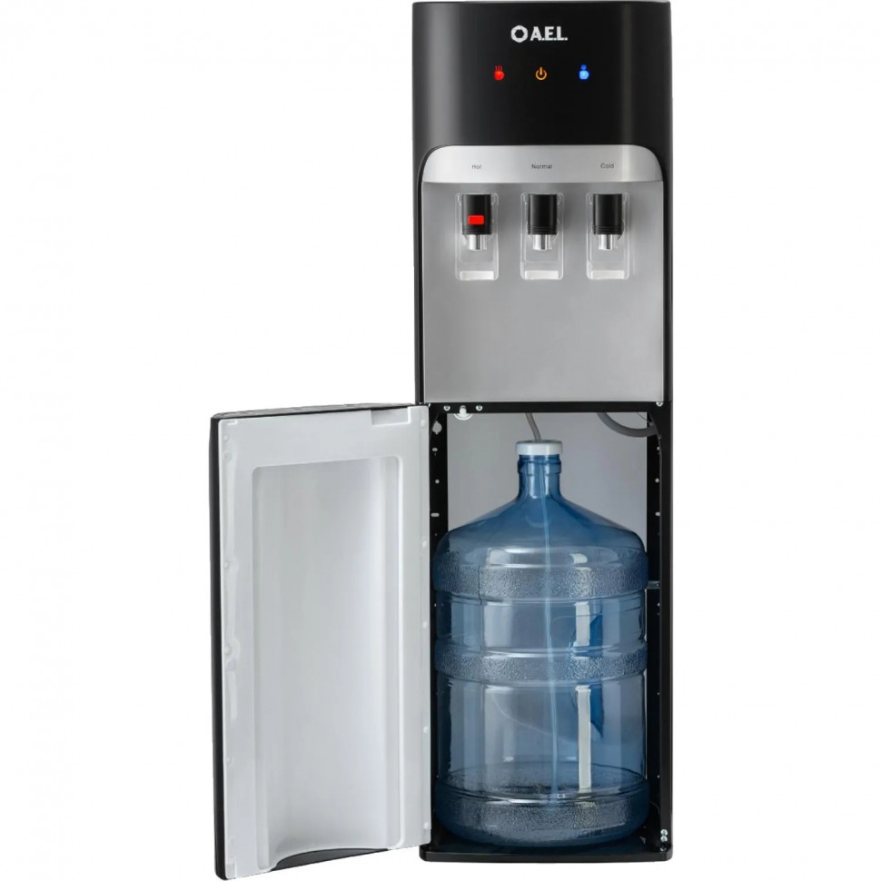 Кулер для воды AEL LD-AEL-808a matte black/silver