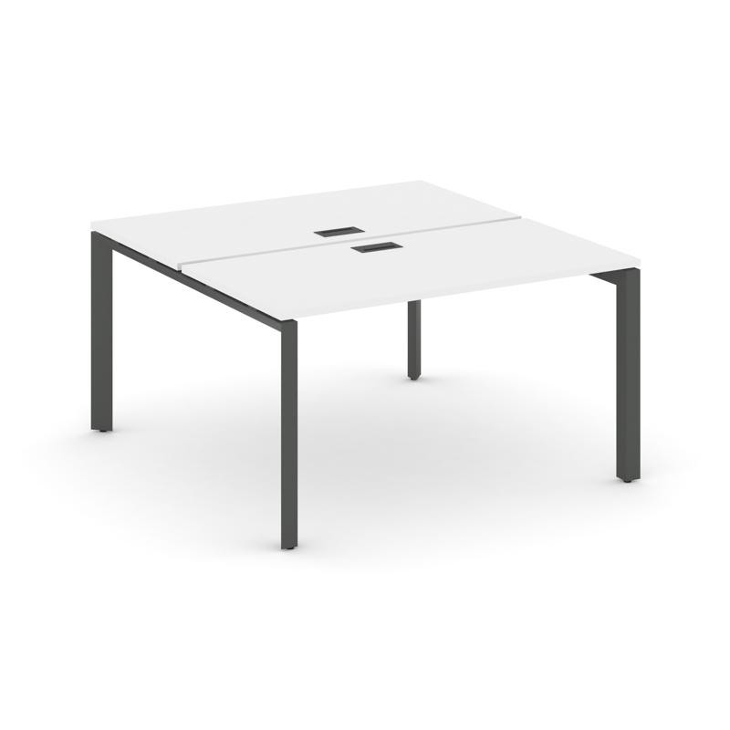 Style Project Рабочая станция двухсторонняя SN-59P.DRS-013 Белый/Металл Антрацит/Черный Заглушка 138