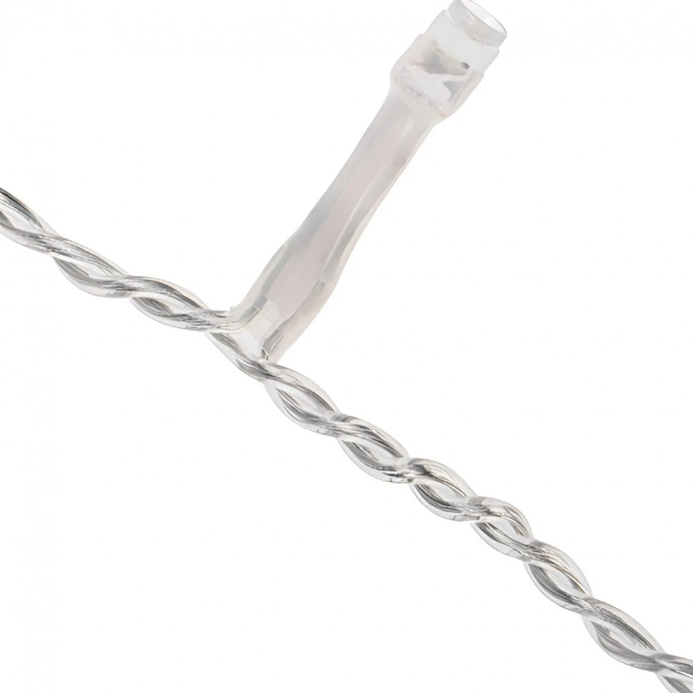 Гирлянда светодиодная АЙСИКЛ (бахрома) 5х0,6м, IP44, 112LED Теп бел 255-526