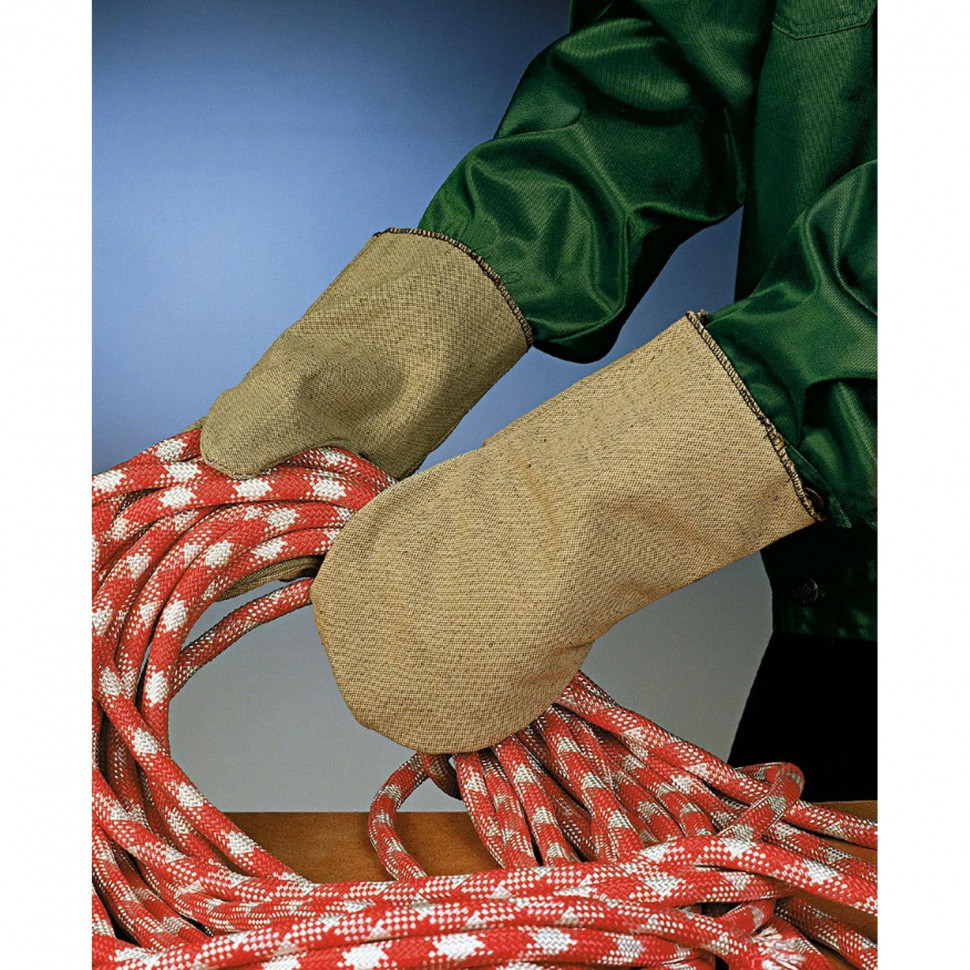 Рукавицы брезентовые с наладонником брезентовым (пл.480 гр/м2) 10 пар/уп