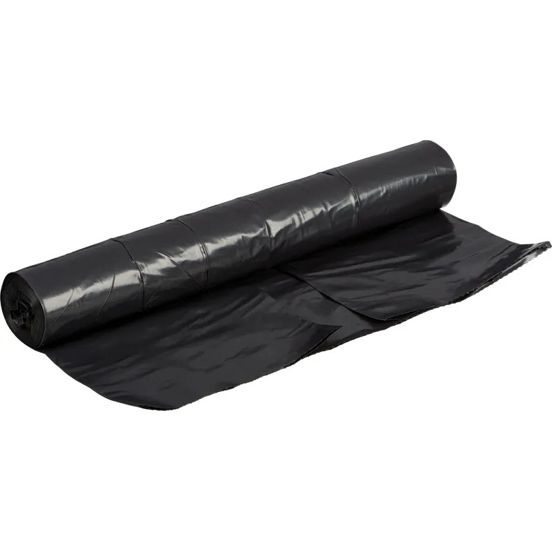 Мешки для мусора ПВД 160л 80мкм 10шт/рул черные 90x110см_СПБ