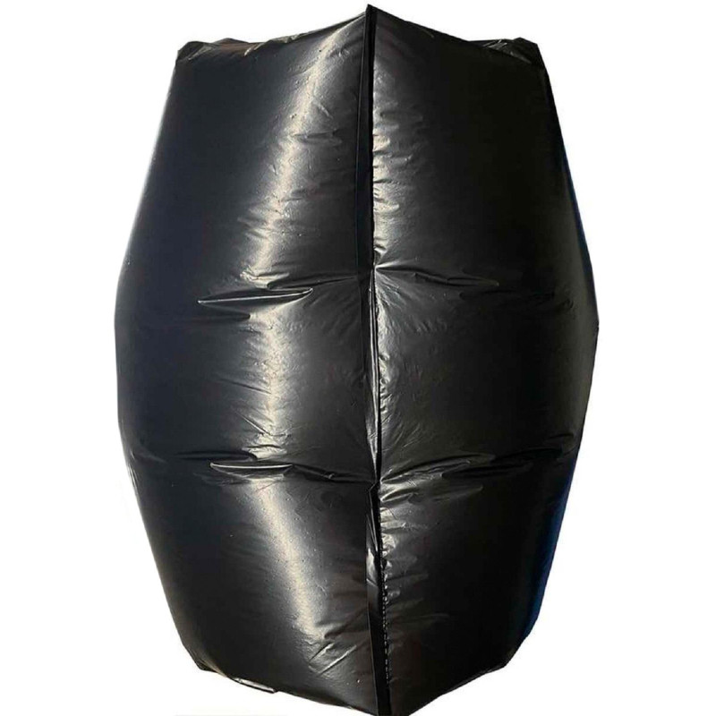 Мешки для мусора ПВД 180л 30мкм 50шт/уп черный