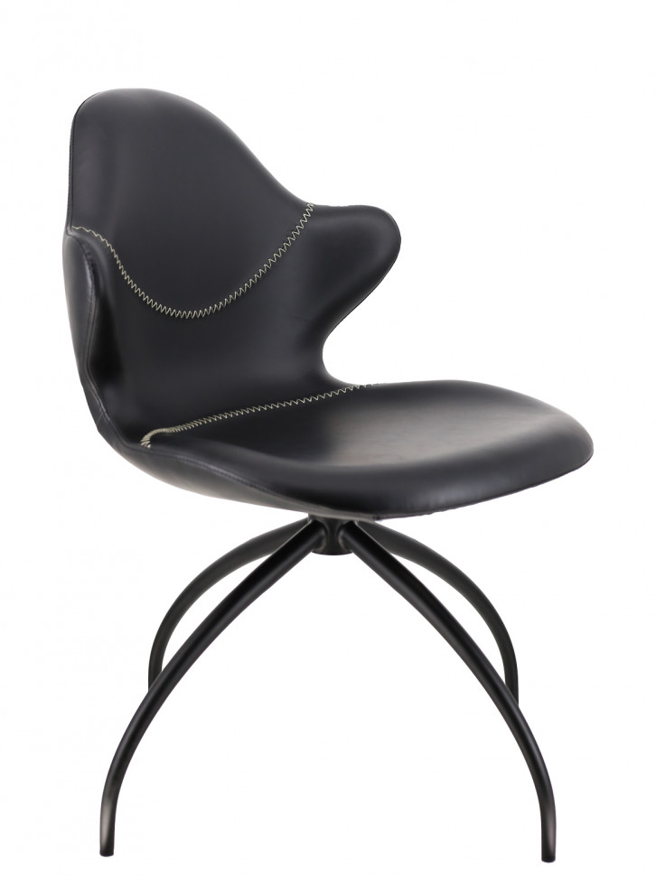 Обеденное кресло Everprof Paradise (Парадайз) Экокожа Черный