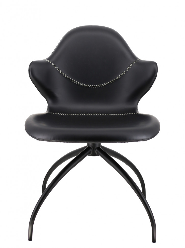 Обеденное кресло Everprof Paradise (Парадайз) Экокожа Черный