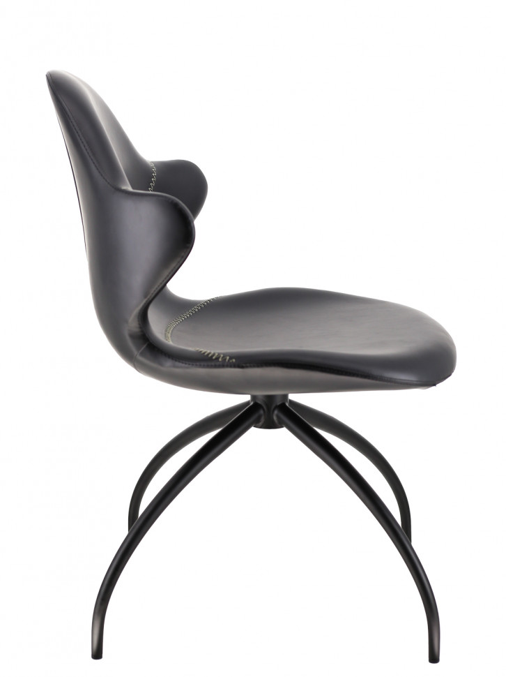 Обеденное кресло Everprof Paradise (Парадайз) Экокожа Черный