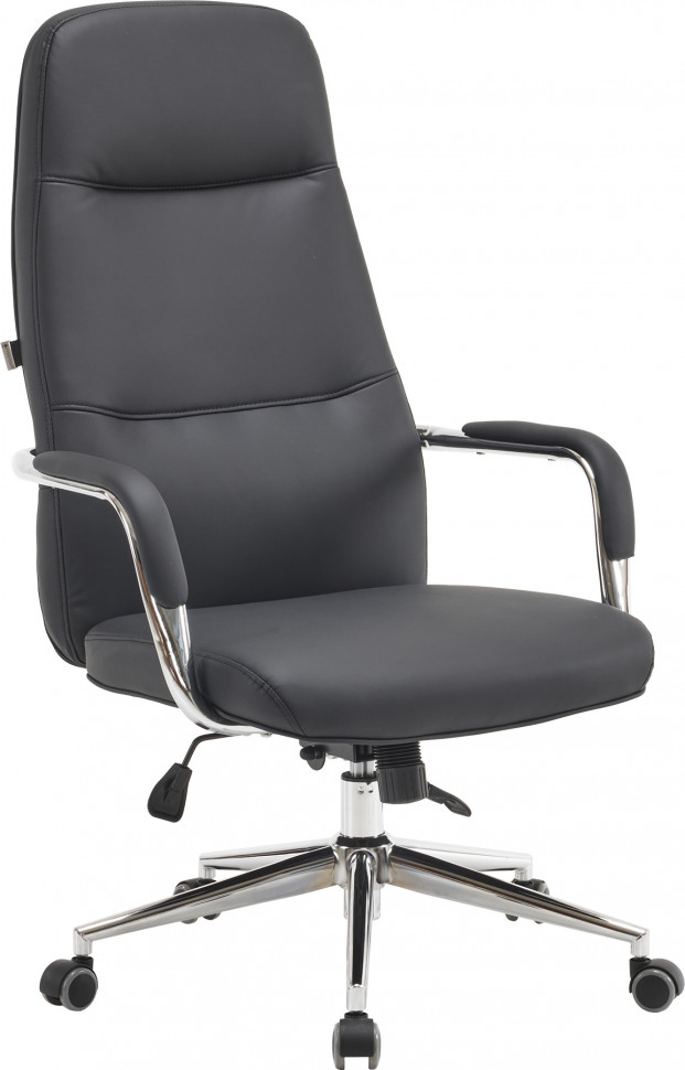 Кресло руководителя Everprof Vesta (Веста) Экокожа Черный