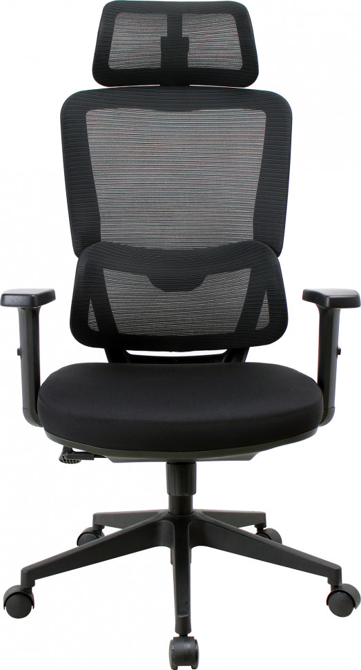 Эргономичное кресло Everprof Work (Ворк) Сетка Черный
