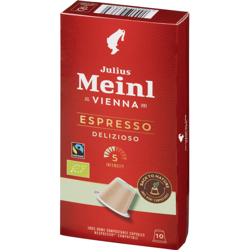 Кофе в капсулах Julius Meinl Espresso Delizioso, 10кап/уп