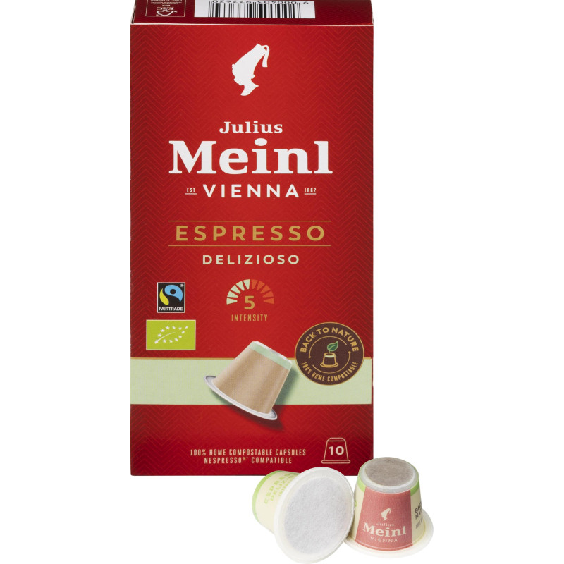 Кофе в капсулах Julius Meinl Espresso Delizioso, 10кап/уп