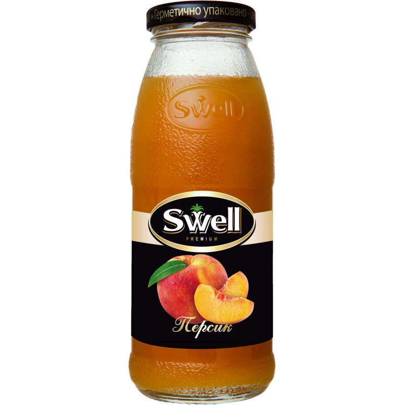 Нектар  SWELL персик для детского питания 0,25 л