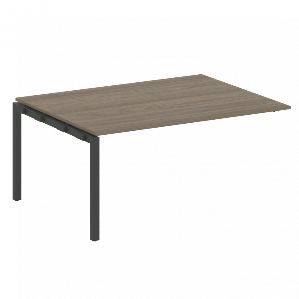 Metal System Quattro Проходной элемент перег. стола на П-образном м/к 50БП.ППРГ-4 Вяз Благородный/Ме Metal System Quattro Проходной элемент перег. стола на П-образном м/к 50БП.ППРГ-4 Вяз Благородный/Ме