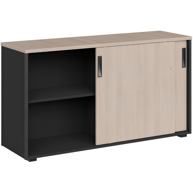 Шкаф купе К-Loft 241H001 выс.752 дуб скандин./графит