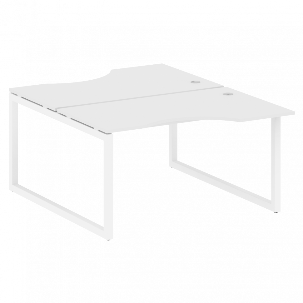 Metal System Quattro Рабочая станция криволинейная на О-образном м/к 50БО.РАС-СА-2.2 Белый/Металл Бе Metal System Quattro Рабочая станция криволинейная на О-образном м/к 50БО.РАС-СА-2.2 Белый/Металл Бе