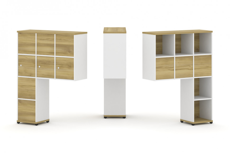 Concept Надставка высокая CN.DNV-010 Дуб Винченцо/Белый Бриллиант/Металл Черный 1099*350*1486 Concept Надставка высокая CN.DNV-010 Дуб Винченцо/Белый Бриллиант/Металл Черный 1099*350*1486