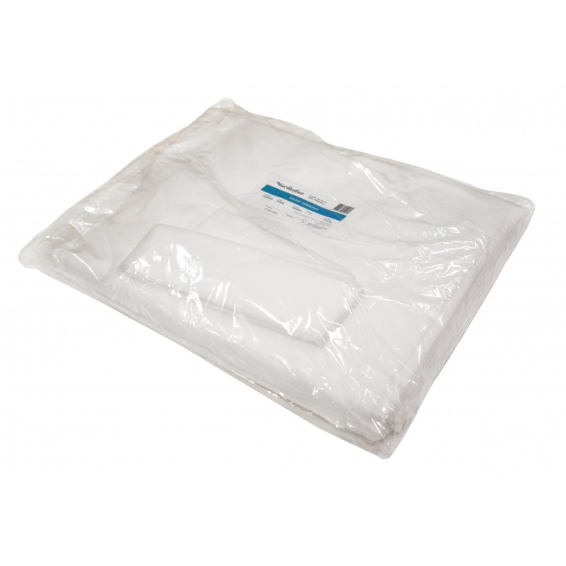 Халат н/с Кимоно спандбонд белый, 10шт/уп