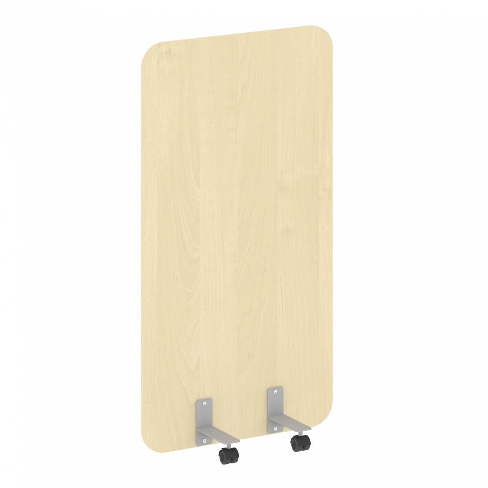 R-line Перегородка на металлических опорах, на роликах DP.R-80-150 Клен/Металл Серый 800*18*1500