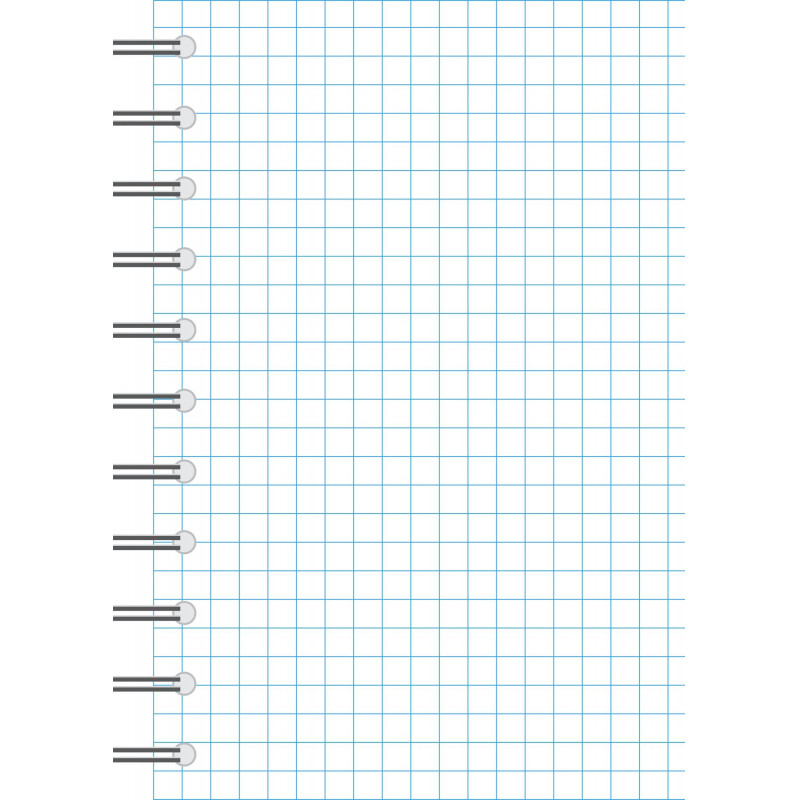 Блокнот А6 80л на гребне в ассорт 3-80-032 Д