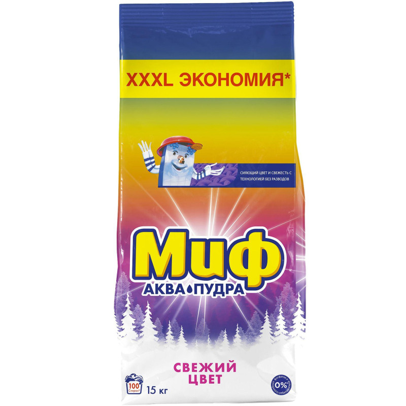 Порошок стиральный МИФ  Автомат Свежий цвет 15кг