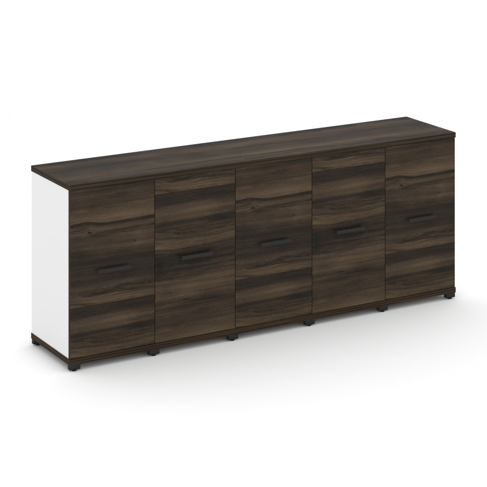 Concept Шкаф 5 узких секций, 2 ниши CN.STU-253 B Дуб Мали/Белый Бриллиант/Металл Черный 2084*420*818 Concept Шкаф 5 узких секций, 2 ниши CN.STU-253 B Дуб Мали/Белый Бриллиант/Металл Черный 2084*420*818