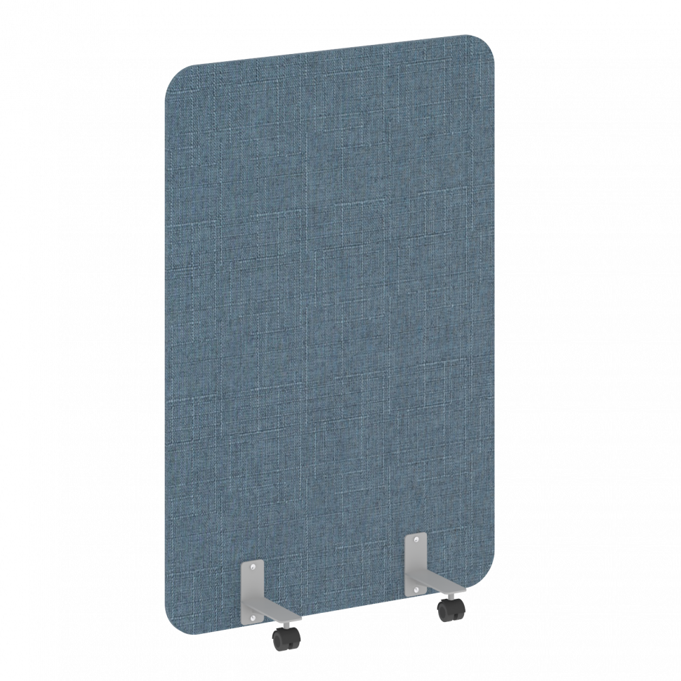 R-line soft Перегородка на металлических опорах, на роликах AP.R-100-150 Romeo 10/Металл Серый 1000*