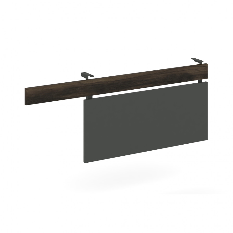 Concept Царга стола с опорной тумбой CN.CST-004 Дуб Мали/Антрацит/Металл Антрацит 1430*18*458