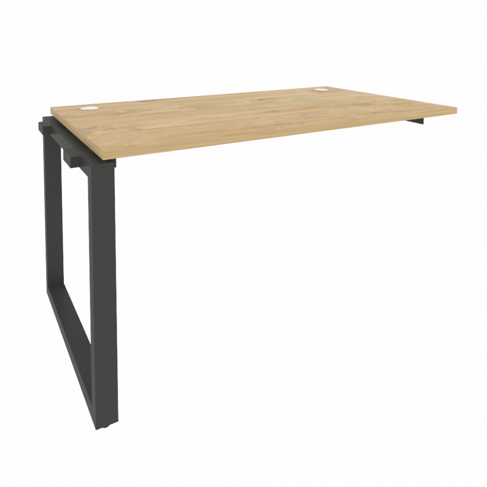 Onix Наборный элемент рабочей станции на О-образном м/к O.MO-1.NRS-3.8 Тиквуд Светлый/Металл Антраци