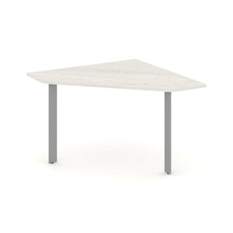 Style Project Угловой элемент переговорного стола SN-59.UPRG-031 Дуб Наварра/Металл Серый 1180*1180*