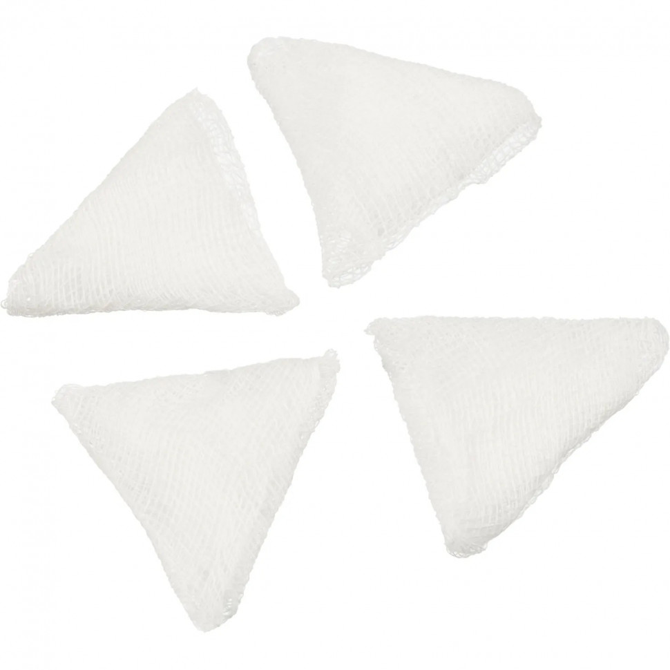 Тампоны марлевые, треуг, н/ст, пл.32, 5х5х5 см, 100шт/уп