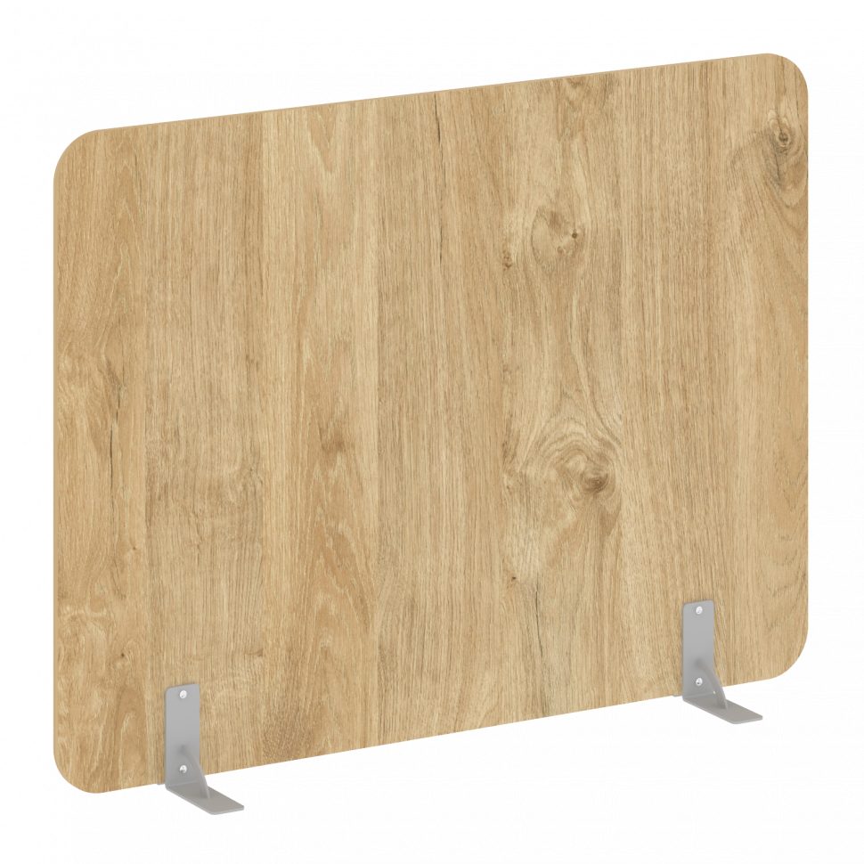 R-line Перегородки на металлических опорах на фетровых подпятниках DP.F-160-120 Тиквуд Светлый/Метал