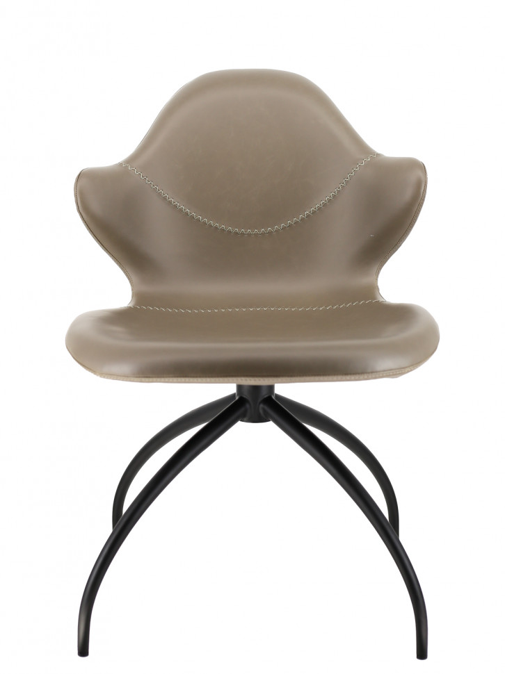 Обеденное кресло Everprof Paradise (Парадайз) Экокожа Серый