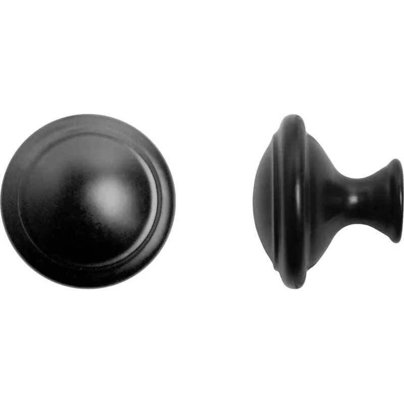 Ручка УЗК_кнопка меб. StahlBuro A304 (16670) компл-2шт BL мат.черный Ручка УЗК_кнопка меб. StahlBuro A304 (16670) компл-2шт BL мат.черный